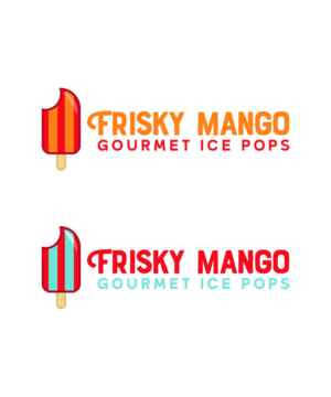Frisky Mango Gourmet Ice Pops | Diseño de Logo por Amethystica