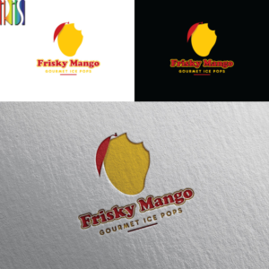 Frisky Mango Gourmet Ice Pops | Diseño de Logo por Iris 3