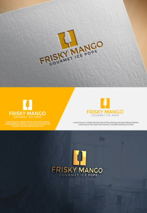 Frisky Mango Gourmet Ice Pops | Logo Design by abdulhadi22