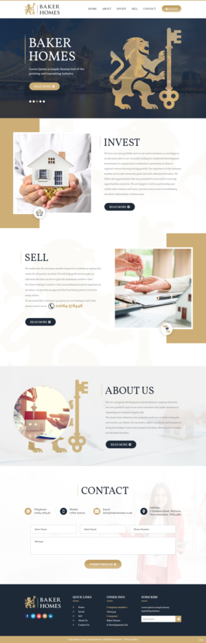 Web Design by pb for this project | Design: #21597406