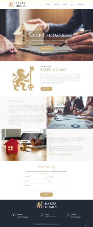 Web Design by pb for this project | Design: #21597407