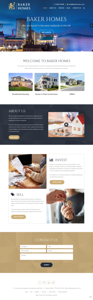 Web Design by pb for this project | Design: #21597410