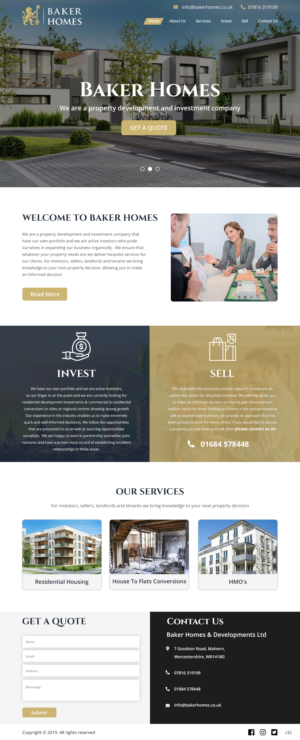 Web Design by pb for this project | Design: #21597418