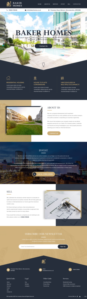 Web Design by pb for this project | Design: #21597419