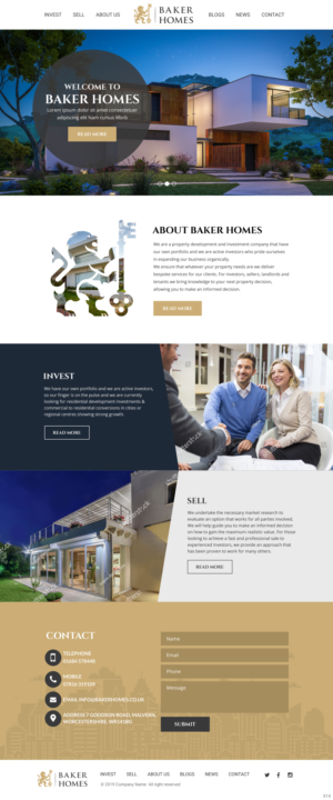 Web Design by pb for this project | Design: #21597422