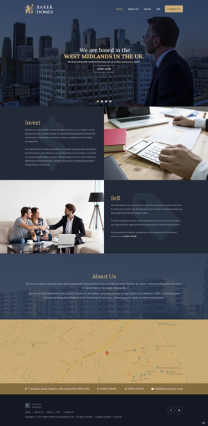 Web Design by pb for this project | Design: #21597423
