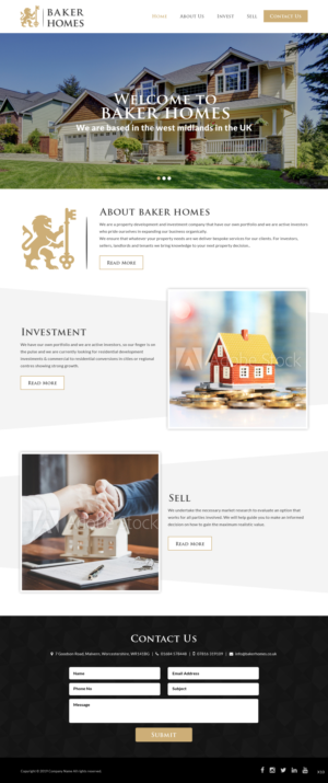 Web Design by pb for this project | Design: #21607022