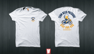 Team Beer Pressure | T-shirt Design by Taho Design