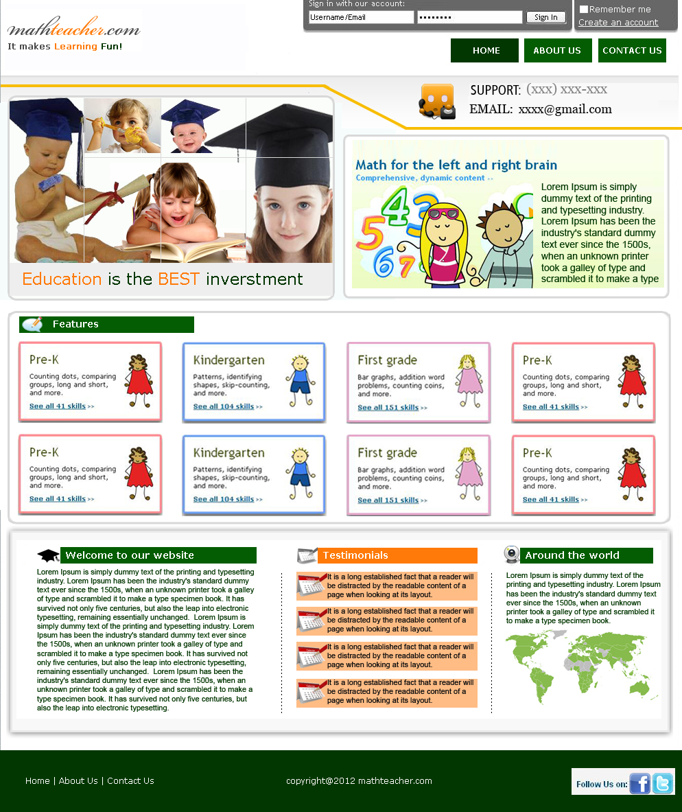 Web Design par webwinner pour ce projet | Design #699643