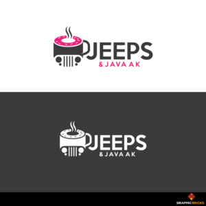 JEEPS & JAVA AK | Logo Design by Graphic Bricks