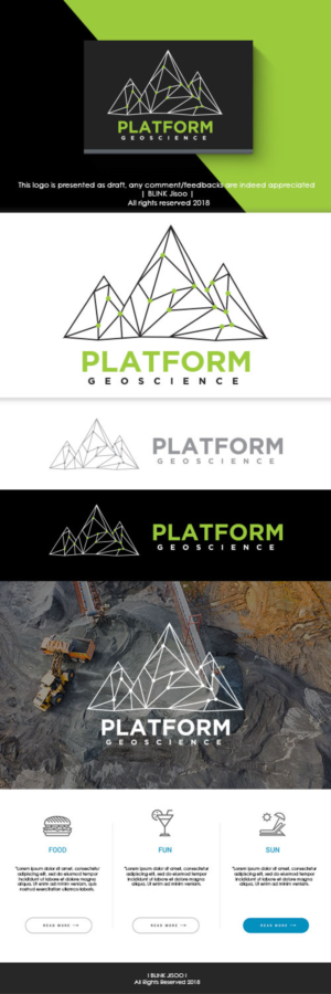 Platform Geoscience | Logo Design by Riv.