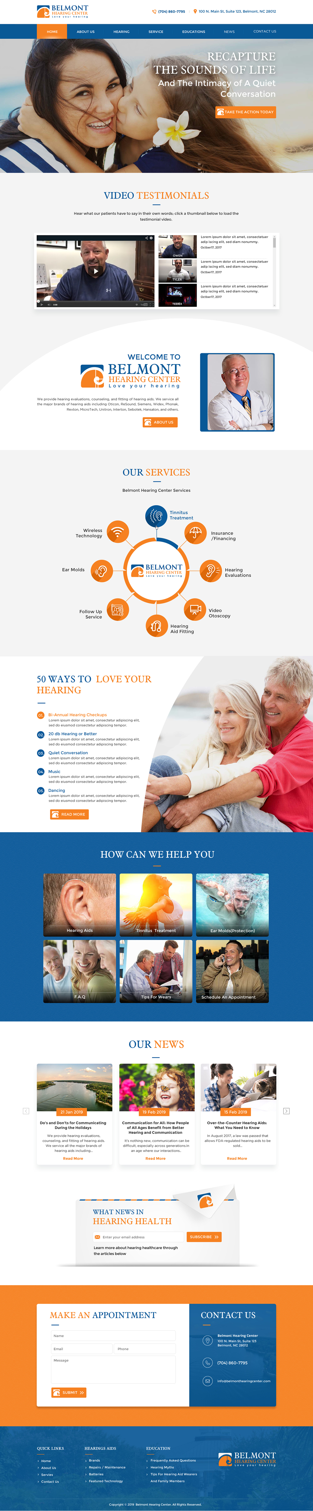 Web Design by Sbss for this project | Design #21600952