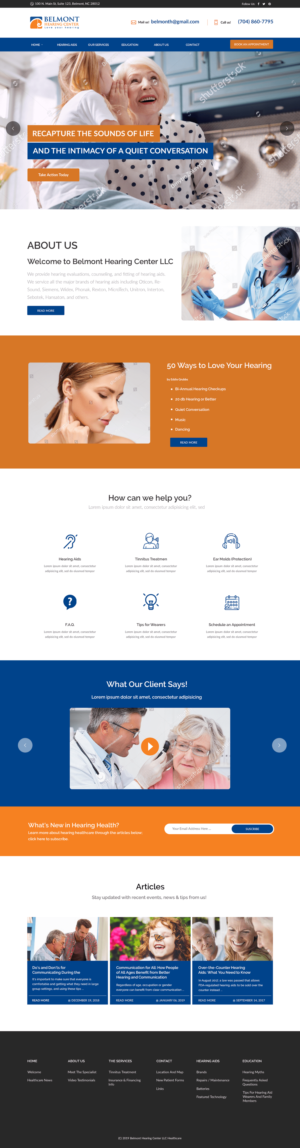 Diseño Web por OroojF para este proyecto | Diseño #21619930