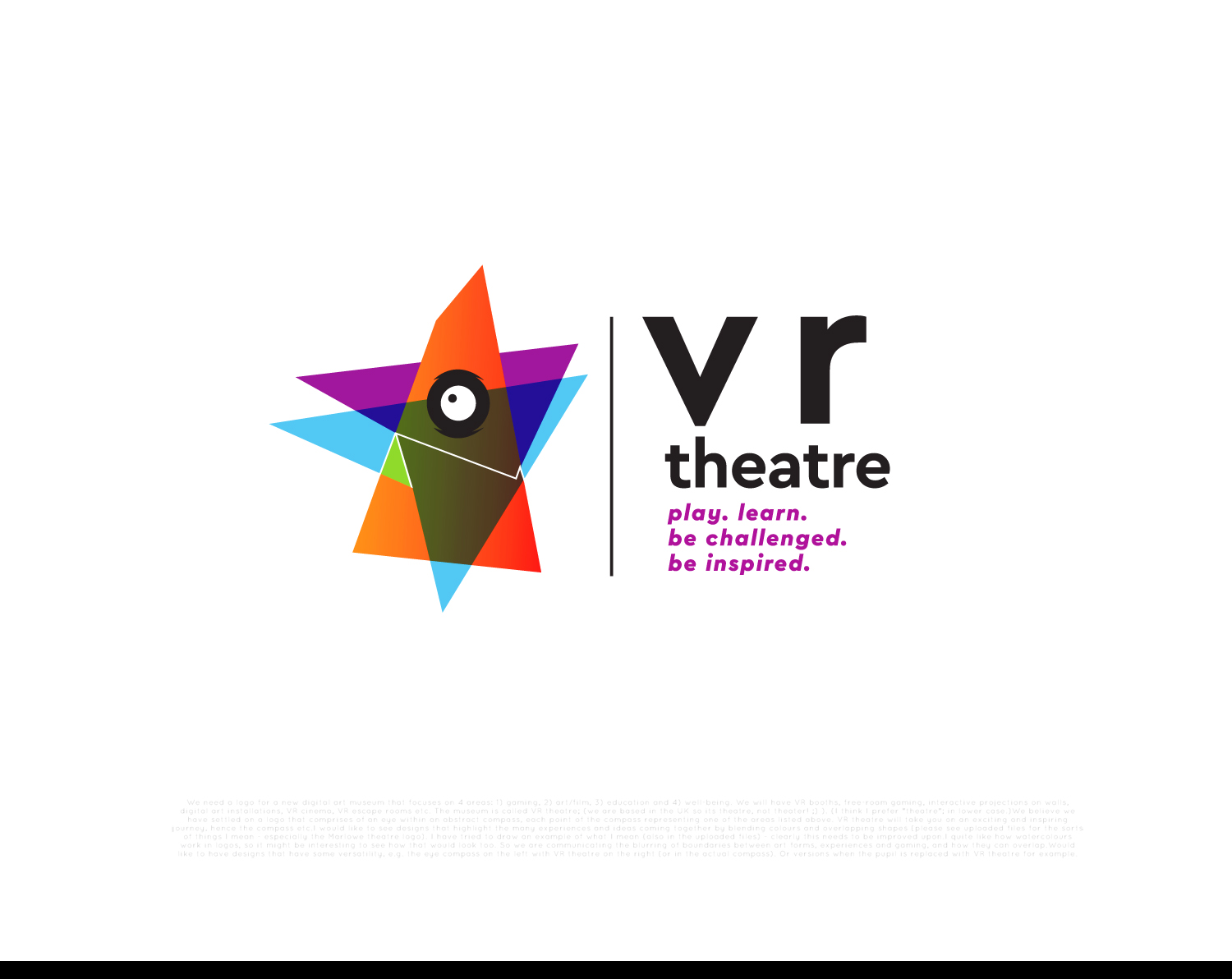 Logo Design by CanDoDesign for VR theatre | Design #21592785