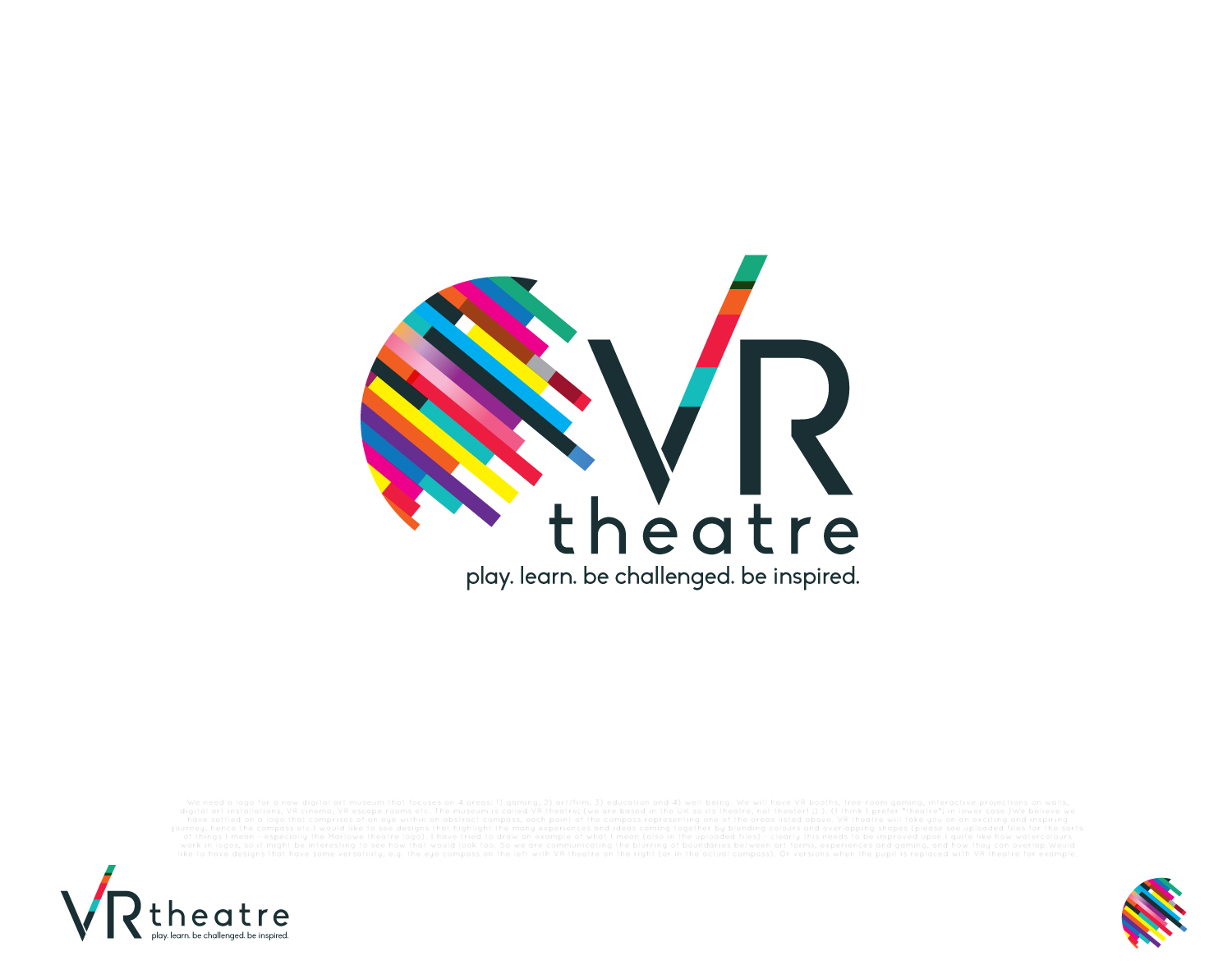 Logo Design by CanDoDesign for VR theatre | Design #21599433