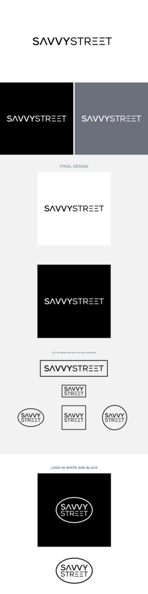 savvystreet | Logo Design by Apple Dsigner