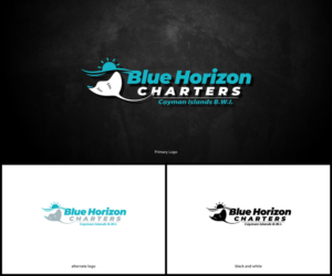 Logo-Design von MoonFeather für Blue Horizon Charters Cayman | Design: #21594180