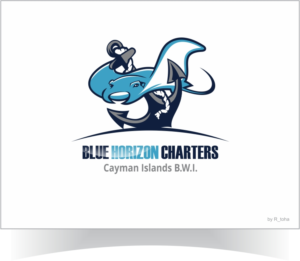 Logo-Design von r-toha für Blue Horizon Charters Cayman | Design: #21601989