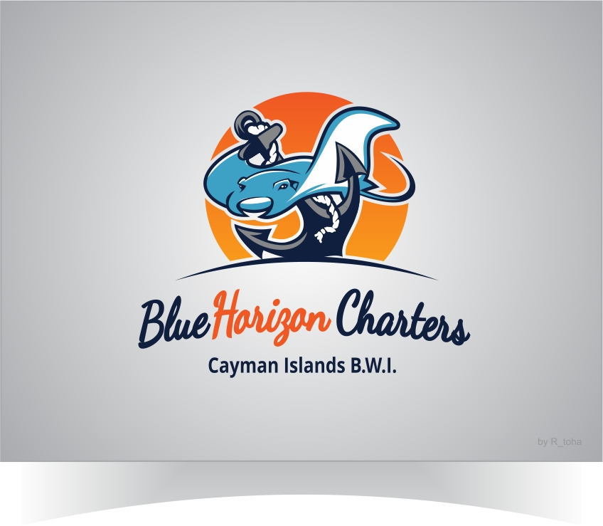 Diseño de Logo por r-toha para Blue Horizon Charters Cayman | Diseño #21601990