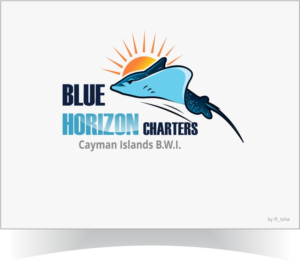 Logo-Design von r-toha für Blue Horizon Charters Cayman | Design: #21607959