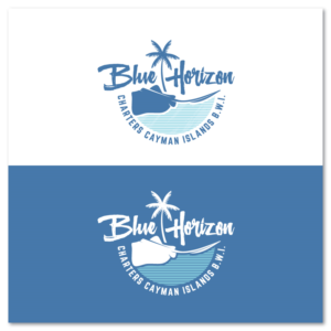 Logo-Design von Sujit Banerjee für Blue Horizon Charters Cayman | Design: #21594774
