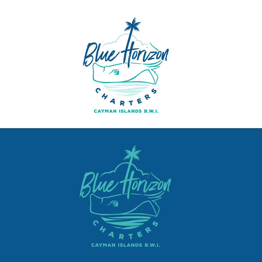 Diseño de Logo por Sujit Banerjee para Blue Horizon Charters Cayman | Diseño #21594775