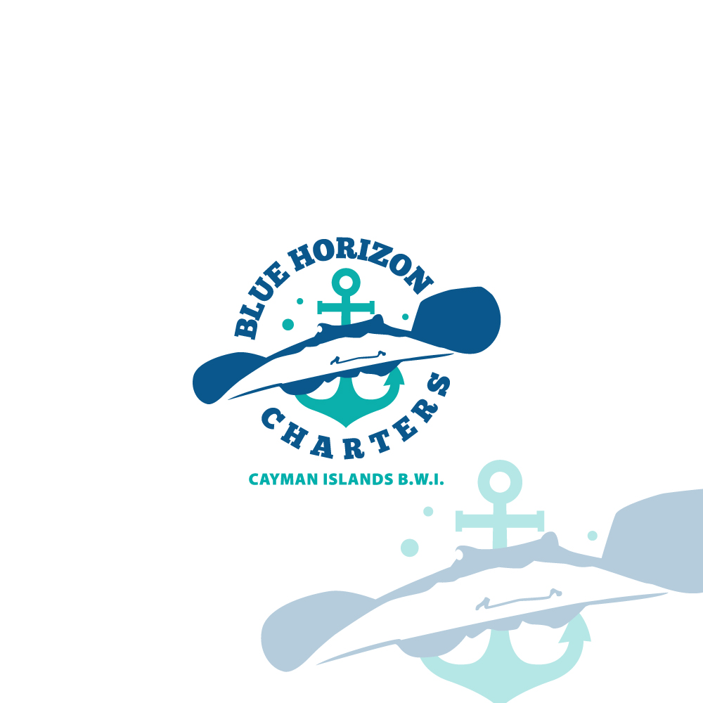 Diseño de Logo por Sujit Banerjee para Blue Horizon Charters Cayman | Diseño #21594776