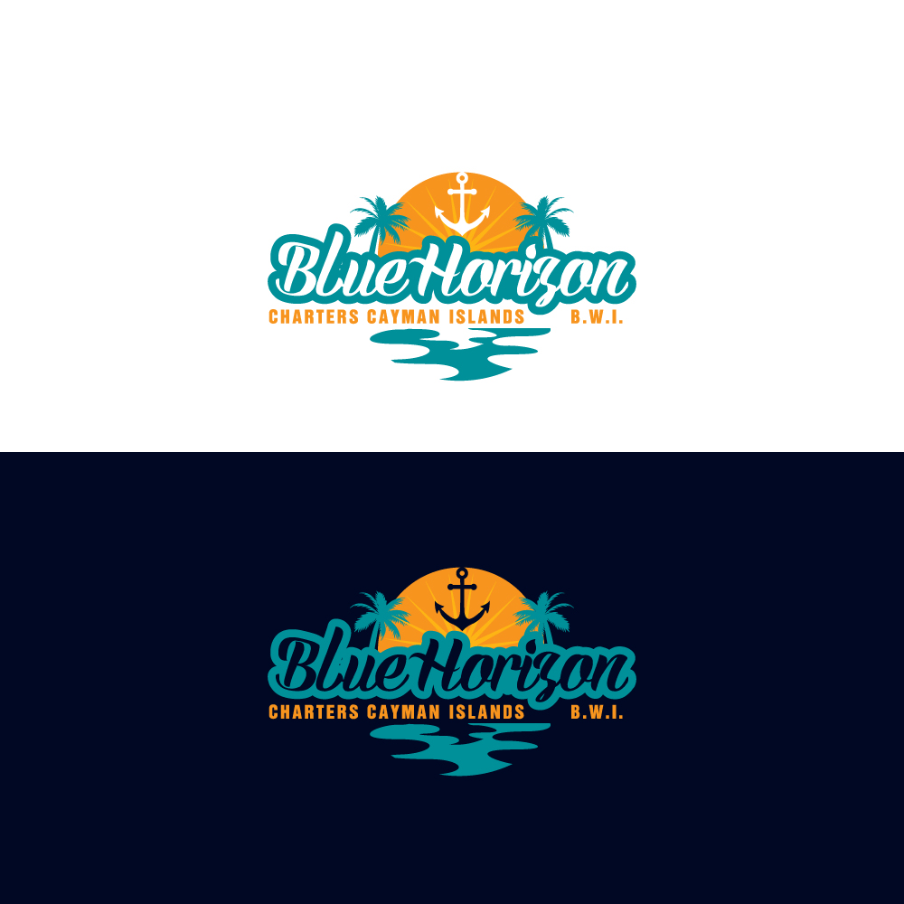 Diseño de Logo por Sujit Banerjee para Blue Horizon Charters Cayman | Diseño #21594778