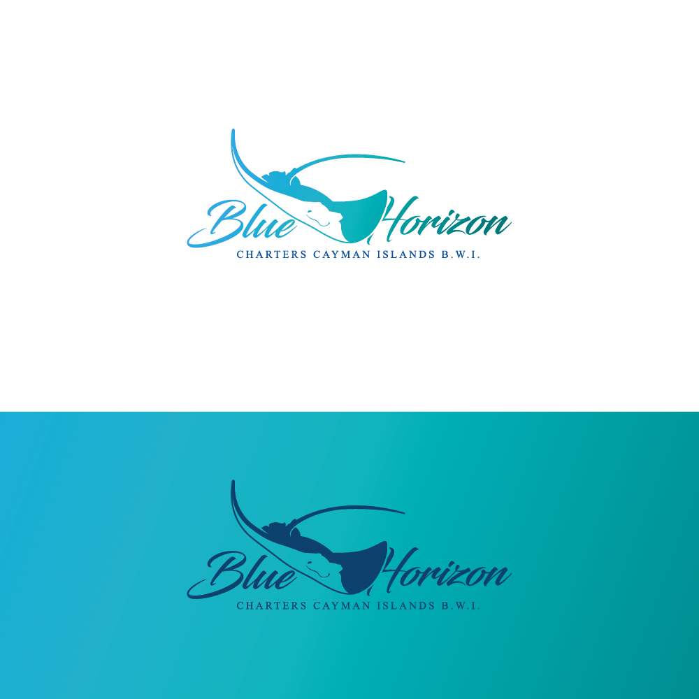 Diseño de Logo por Sujit Banerjee para Blue Horizon Charters Cayman | Diseño #21594780