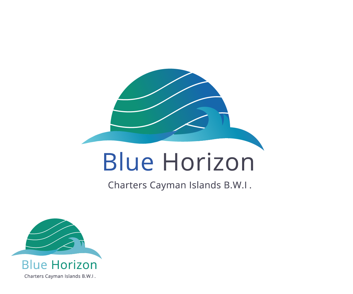 Logo Design by Tanja 7 for Blue Horizon Charters Cayman | Design #21611994
