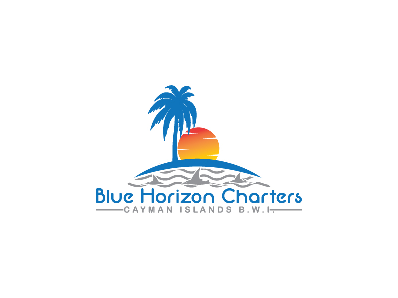 Logo Design by Rixes tay for Blue Horizon Charters Cayman | Design #21595685