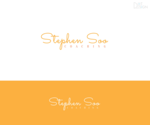 business name displayed on the logo? - Stephen Soo Coaching | Logo Design by Dot Design 3