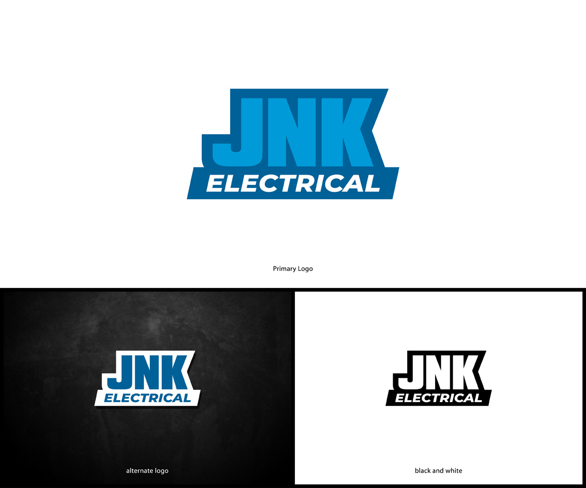 Logo Design by MoonFeather for JNK Electrical  | Design #21600049