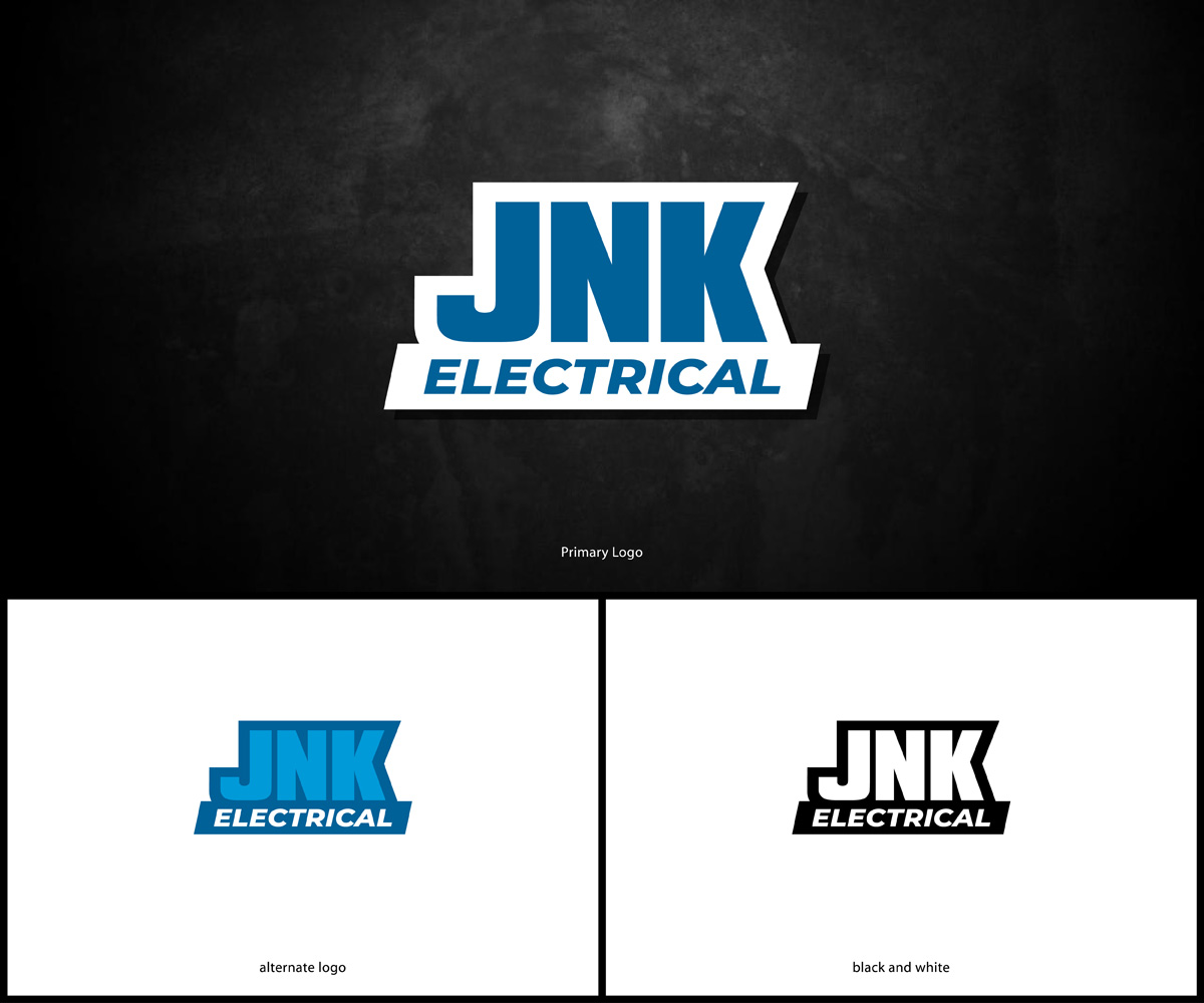 Logo Design by MoonFeather for JNK Electrical  | Design #21600050