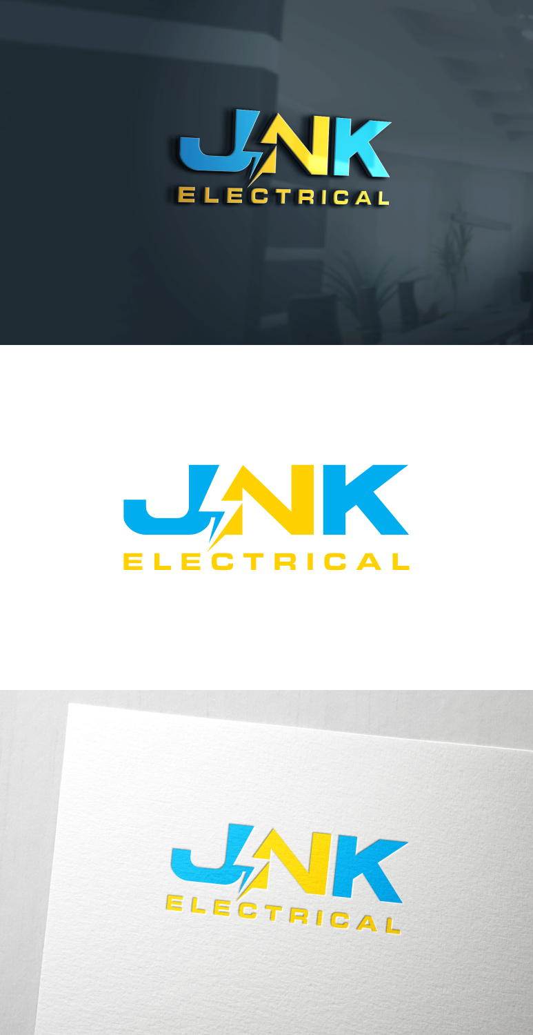 Logo Design by fatiyadesign for JNK Electrical  | Design #21598311