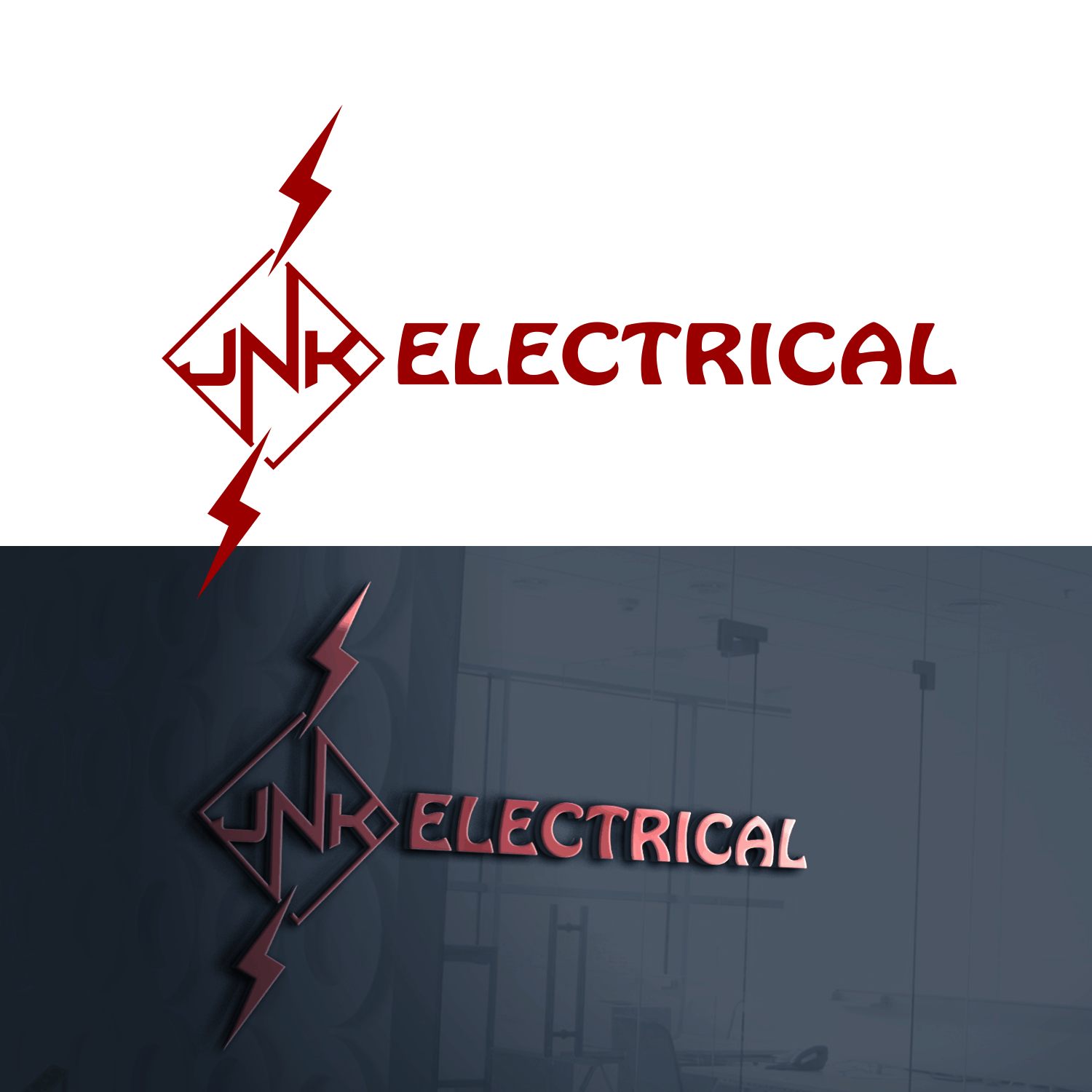 Logo Design by KING IS BACK for JNK Electrical  | Design #21626807