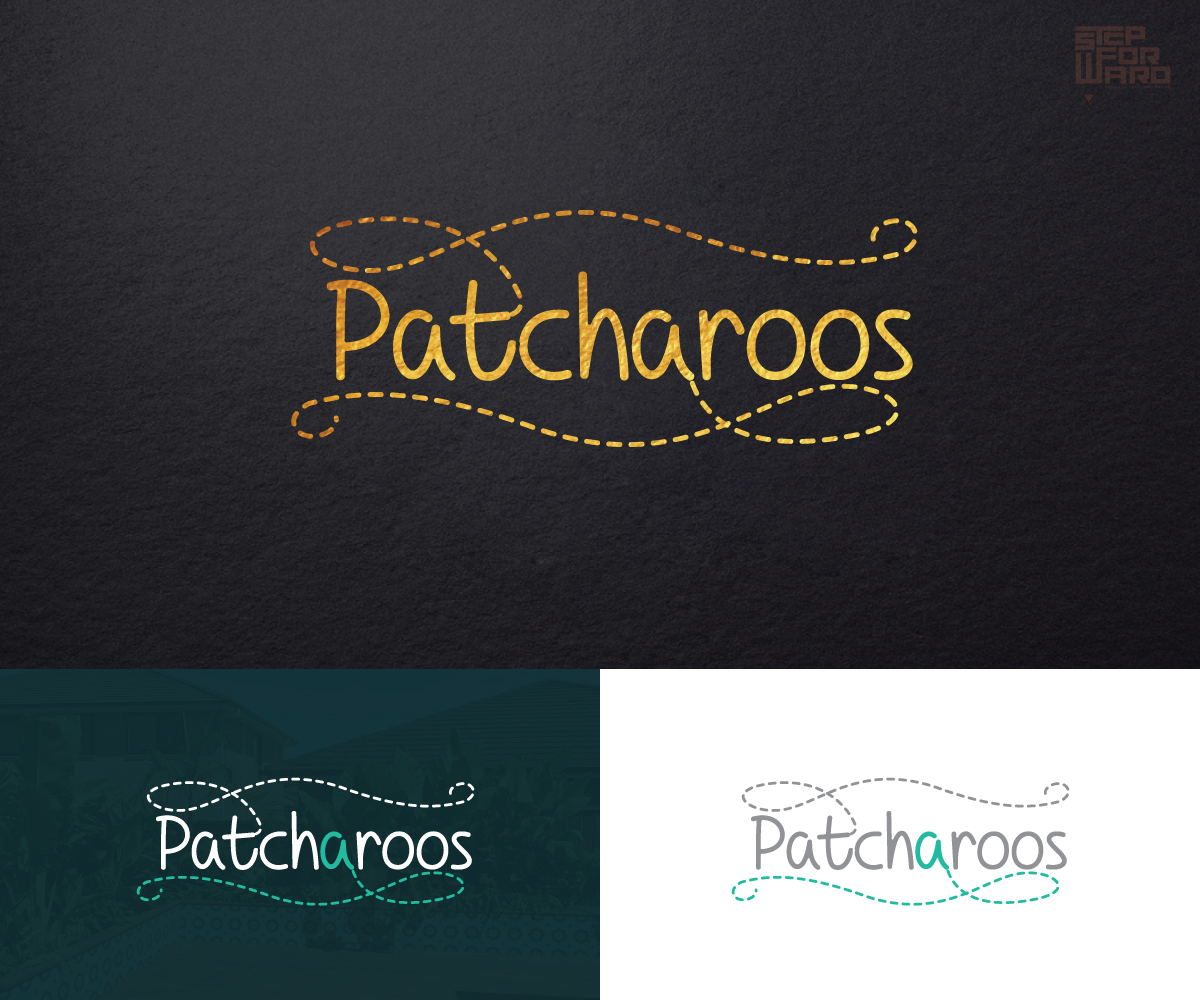 Logo Design by step forward 2 for Patcharoos | Design #21601818