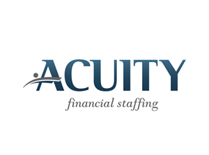 Acuity Financial Staffing, Commitment to Quality, Without Compromise | Logo Design by Glyphica Design Studio