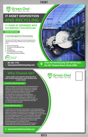 Promotional Business Launch Post Card | Flyer Design by TSU Creations