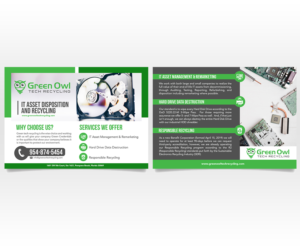 Promotional Business Launch Post Card | Flyer Design by Luniere Designs