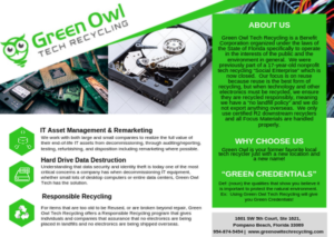 Flyer-Design von AnneWanjiku für Green Owl Tech Recycling | Design: #21607737