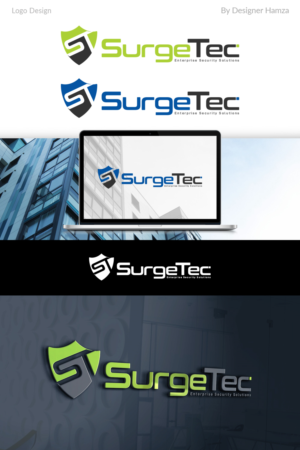 SurgeTec  Tagline (Underneath SurgeTec) : Enterprise Security Solutions | Design de Logo par Designer Hamza