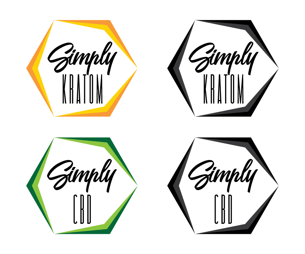 Elegant, Playful Logo Design for Logo A Simply Kratom LOGO B SIMPLY