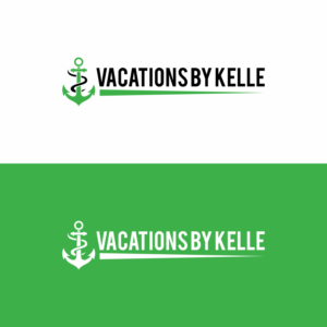 Vacations by Kelle | Diseño de Logo por tejo