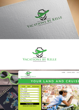 Vacations by Kelle | Diseño de Logo por siti MWDesign