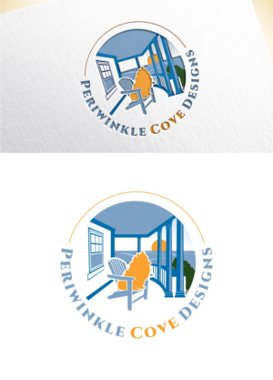 Logo Design by Soul Light for Periwinkle Cove Designs | Design: #21601836