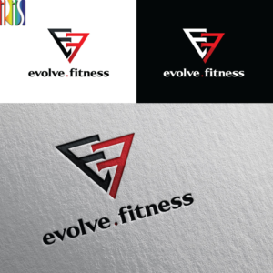 evolve. fitness  | Logo Design by Iris 3