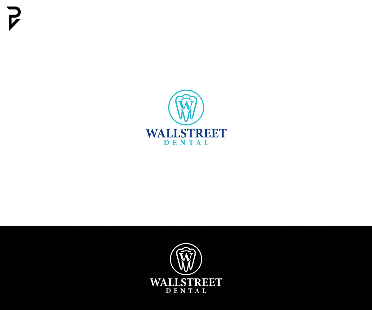 Logo Design by poisonvectors for Wall Street Dental P.C. | Design #21597620
