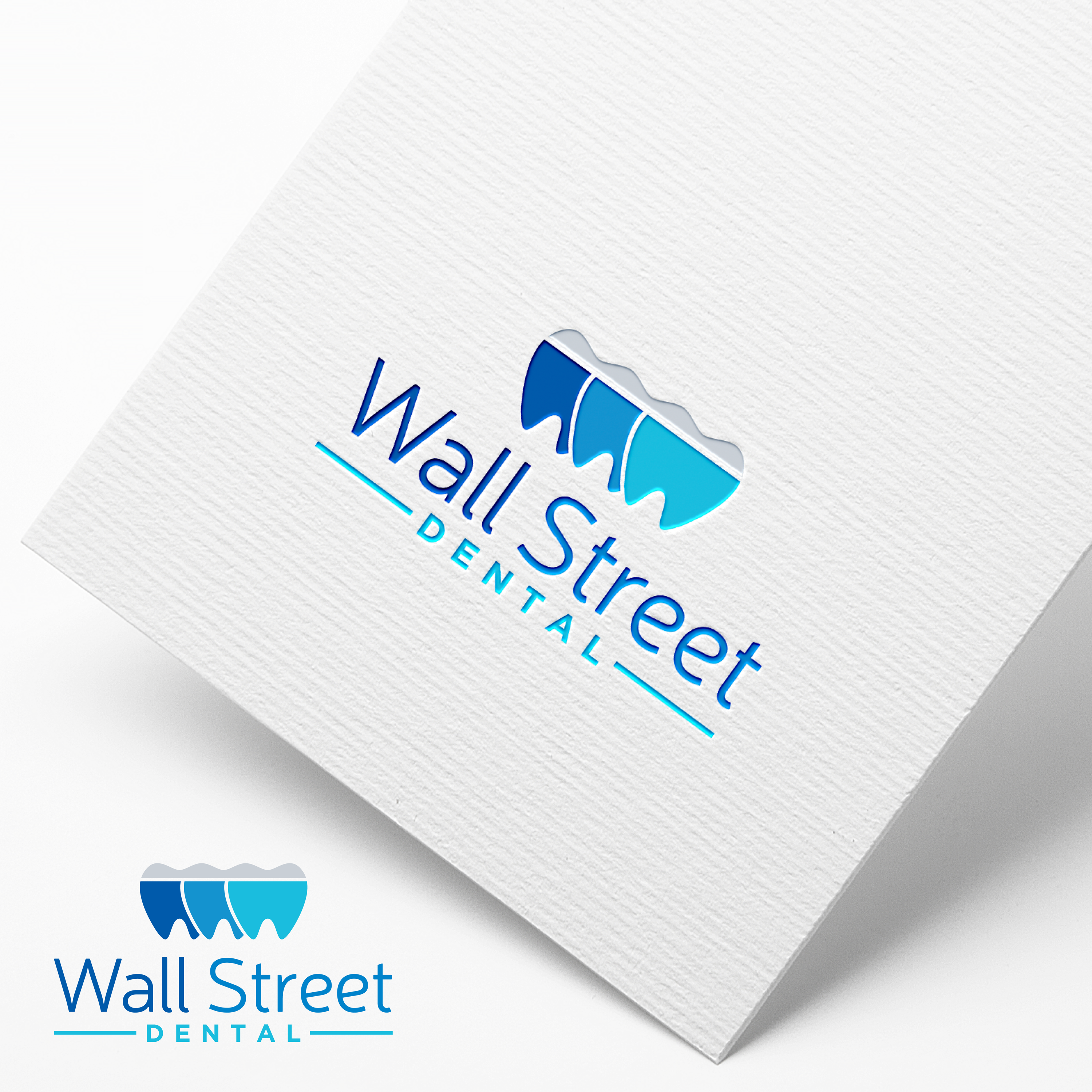 Logo Design by tavi for Wall Street Dental P.C. | Design #21598142
