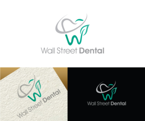 Diseño de Logo por future logo.com para Wall Street Dental P.C. | Diseño #21598582